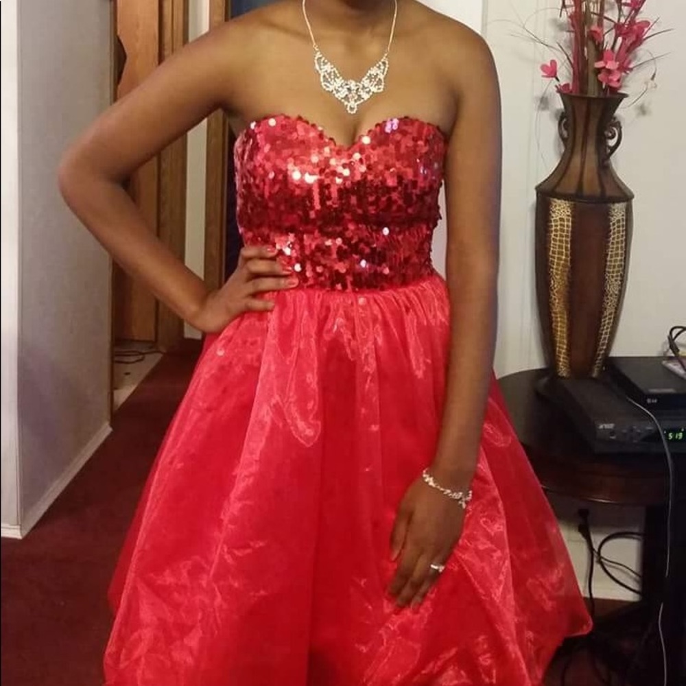 Red Homecoming Dress